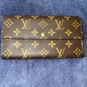 Louis Vuitton Classic Monogram LV Long Wallet